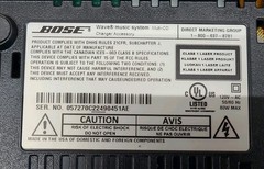 Bose Wave Music System Multi-CD Changer Graphite Gray – UNTESTED, AS IS