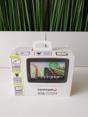Tomtom VIA 1515M Automobile Portable GPS Navigator. New Open Box