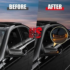 1 Set Left Right Side Door Mirror Turn Signal Indicator Light for Mercedes