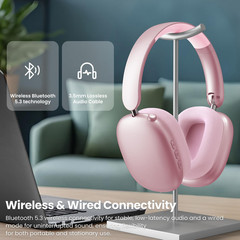 Y01 Wireless Noise Canceling Headphones Bluetooth 5.3 over Ear Headphones with M