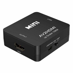 2 Pack RCA AV to HDMI HD Converter Composite CVBS Video Adapter Wii NES SNES