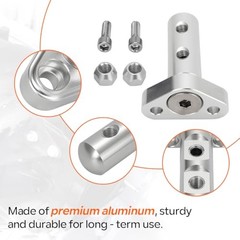Aluminum Double Stud Throttle Cable Bracket For GM Throttle Body with 3″