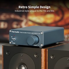 Fosi Audio V1.0G Mini Stereo Amplifier 2 Channel Class D TPA3116 50W x2 Amp