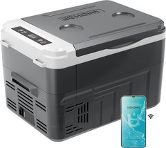 12V Car Refrigerator Freezer Portable Compressor Cooler APP Control for Camping