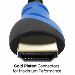 3FT HDMI 1.4 PREMIUM CABLE FOR 4K 3D TV BLURAY DVD PS3 XBOX LCD HDTV 1080P BLUE