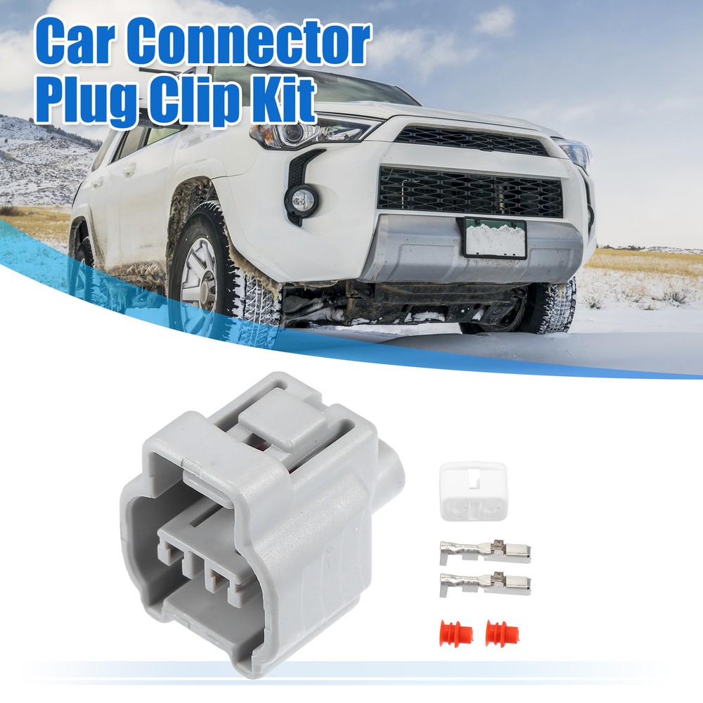 1 Set 2 Pin No.9098011051 Reverse Light Switch Connector Adapter for Toyota
