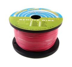 18 GAUGE WIRE 10 COLORS 25 FT EA PRIMARY AWG STRANDED COPPER REMOTE POWER CABLE