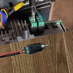 RCA Speaker Wire Connector, Speaker Wire to RCA Adapter, Phono RCA Male Plug