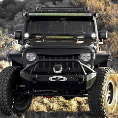 2 x 4.5” Round LED Work Light Bar Flood Spot Pods Offroad Fog Driving ATV Truck