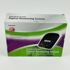 Radio Shack Extended Capacity Digital Answering System 60 Mins Answering Machine