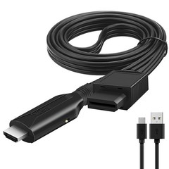 Wii HDMI Adapter Converts AV Component to Digital Output 480i to 480p Upscale