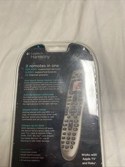 Logitech Harmony 650 Universal Remote Control Color Screen Silver NEW SEALED