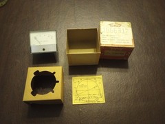 Awesome Vintage Made In The USA Triplet AC 15 Vintage Meter With Box