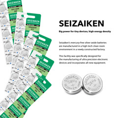 Seizaiken 377 SR626SW 1.55V 0%Hg Silver Oxide Watch Battery – Wholesale
