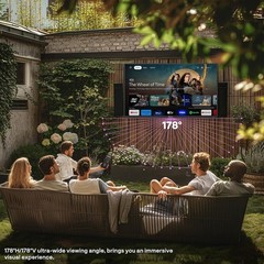 Sylvox 43” Outdoor TV Matte screen Dolby Atoms 1000nits App IP55 waterproof