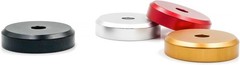 45 Record Adapter Aluminum 45 RPM for Player (Black) Black