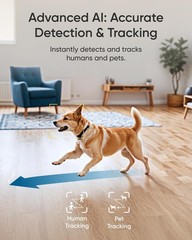 eufy Security 4K Indoor Camera E30-No Subscription, Work as Pet Camera