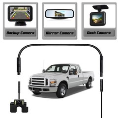 Extension Cord Dash Cam Backup Camera Rear View Recorder Cable 4 Pin 3 or 6.5Ft