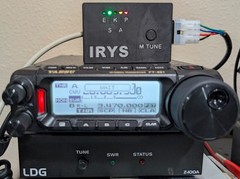 Yaesu FC-40 to Icom AH-4 active converter adapter