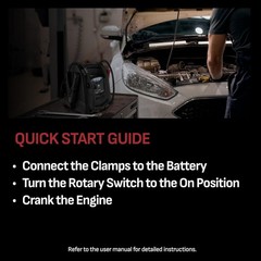 Duralast 3-in-1 Portable Power Station and 1000 Peak Amp Jump Starter