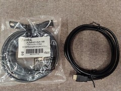2 New HDMI Cables 15′ and 6′ 15′ has 24k Gold Plated Connections