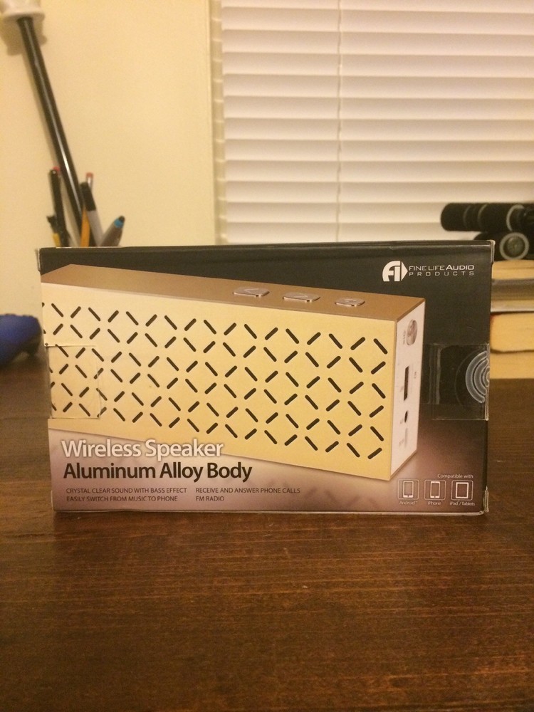 Wireless Speaker Aluminum Alloy Body (Fine Life)