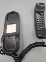 AT&T TR1909 Trimline Corded Phone with Caller ID, Black Untested