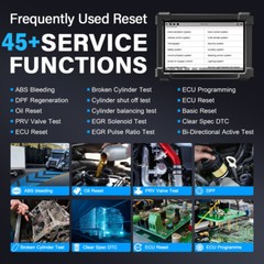 X7 HD 24V 12V Diesel Heavy Duty Truck Scanner ECU Coding All System DPF Regen