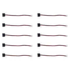 10PCS Type C Female Pigtail Cable to 2 Pin Wire Connecter Fast Charging Port B