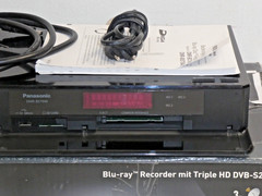 Panasonic DMR-BST940 3D Blu-ray Recorder / 2TB HDD in original packaging,…
