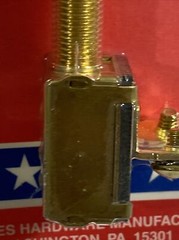 UNITED STATES M-035C Two Position Push/Pull Auto/Marine Switch CHROME Free Ship
