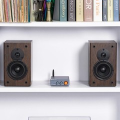 Bluetooth 5.0 Amplifier 300W x2 Mini Class D Stereo Receiver for Passive Speaker