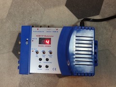 HDMI to RF Modulator, VHF UHF AV Coaxial Converter HDM69