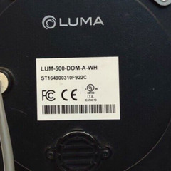 Luma LUM-500-DOM-A-WH Security Camera 500 Series Dome