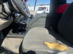 Chevy Silverado Gmc Sierra 99-06 Center Console Subwoofer Box For 1×12″