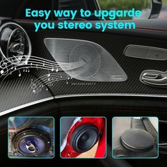 6.5″ ABS Plastic Speaker Spacer Rings Subwoofer Custom Mounting Adapter 2 Pairs