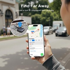 UGREEN Air Tracker Tags (iOS Only) 4 Pack, 2-Year Replaceable Battery Bluetooth