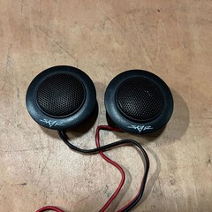 USED SKAR AUDIO TX-T 1-INCH 240W MAX POWER SILK DOME NEODYMIUM TWEETERS – PAIR
