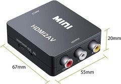HDMI To RCA AV Adapter Converter Cable CVBS 3RCA 1080P Composite Video Audio