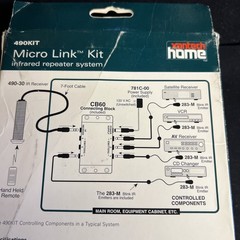 Xantech Micro Link Kit Infrared Repeater System 490KIT In Original Box NEW