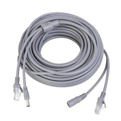 10M/33ft Ethernet Cable Cat5e Network LAN/Power Extension Cord for CCTV