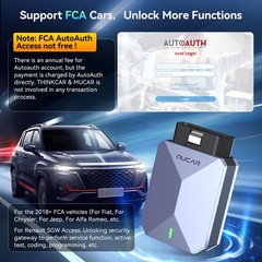 2026 MUCAR BT200 MAX Full System Car AI Diagnostic Tool OBD2 Scanner All Free