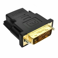 DVI-D Male 24+1 pin to HDMI Female 19-pin HD HDTV PC Monitor Display Adapter #13