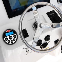 Marine Waterproof Radio Bluetooth Stereo System Receiver + FM AM Antenna
