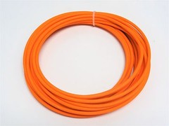 AUTOMOTIVE WIRE 10 AWG HIGH TEMP GXL WIRE ORANGE 250 FT ON A SPOOL MADE IN U.S.A