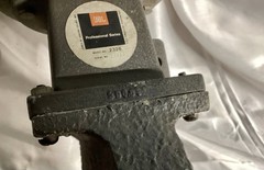 Vintage JBL Compression Driver, Throat Adapter, Radial Horn