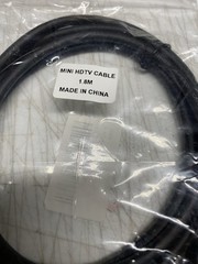 5FT Mini HDMI to HDMI Cable Adapter Cord HD For Cameras HDTV Camcorder NEW