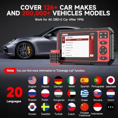 Bidirectional Scannner OBD2 Automotive Diagnostic Tool All System Active Test