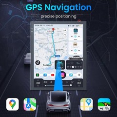 For Ford Focus 2012-2018 Apple Carplay Car Stereo Radio GPS Android 15 4+64GB