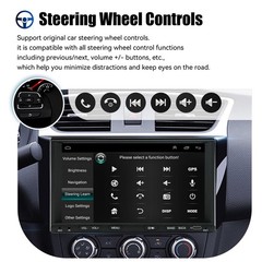 ESSGOO Bluetooth Car Stereo Radio Single 1 Din MP3 Player FM USB SD AUX RDS